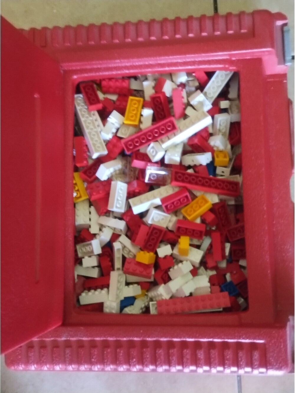 1980s Legos and carry‎ case 5.8 lbs